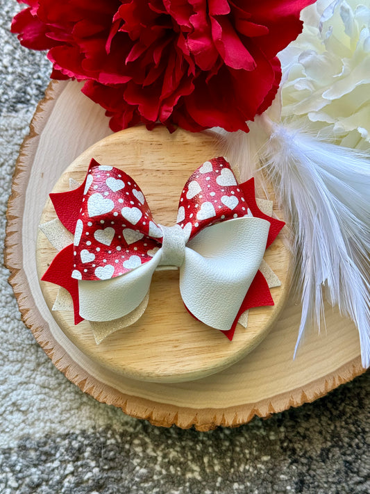 Red Heart Twisty Twirl Bow