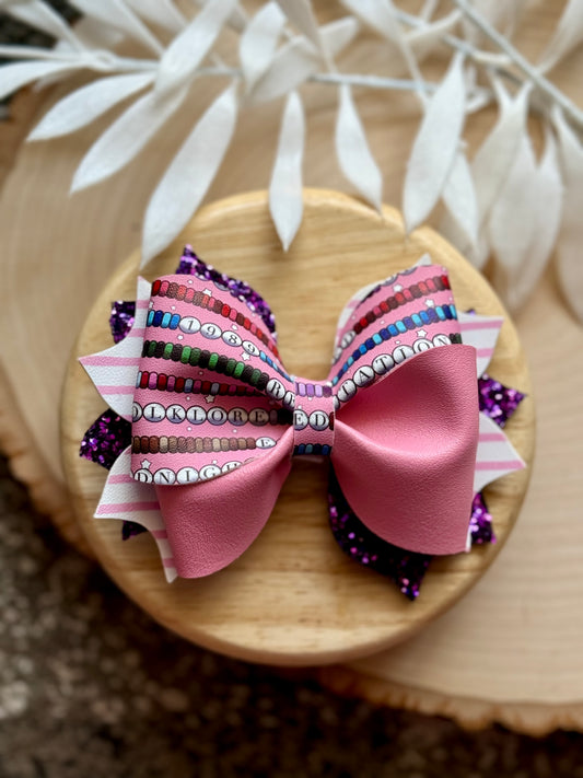 Friendship Twisty Twirl Bow