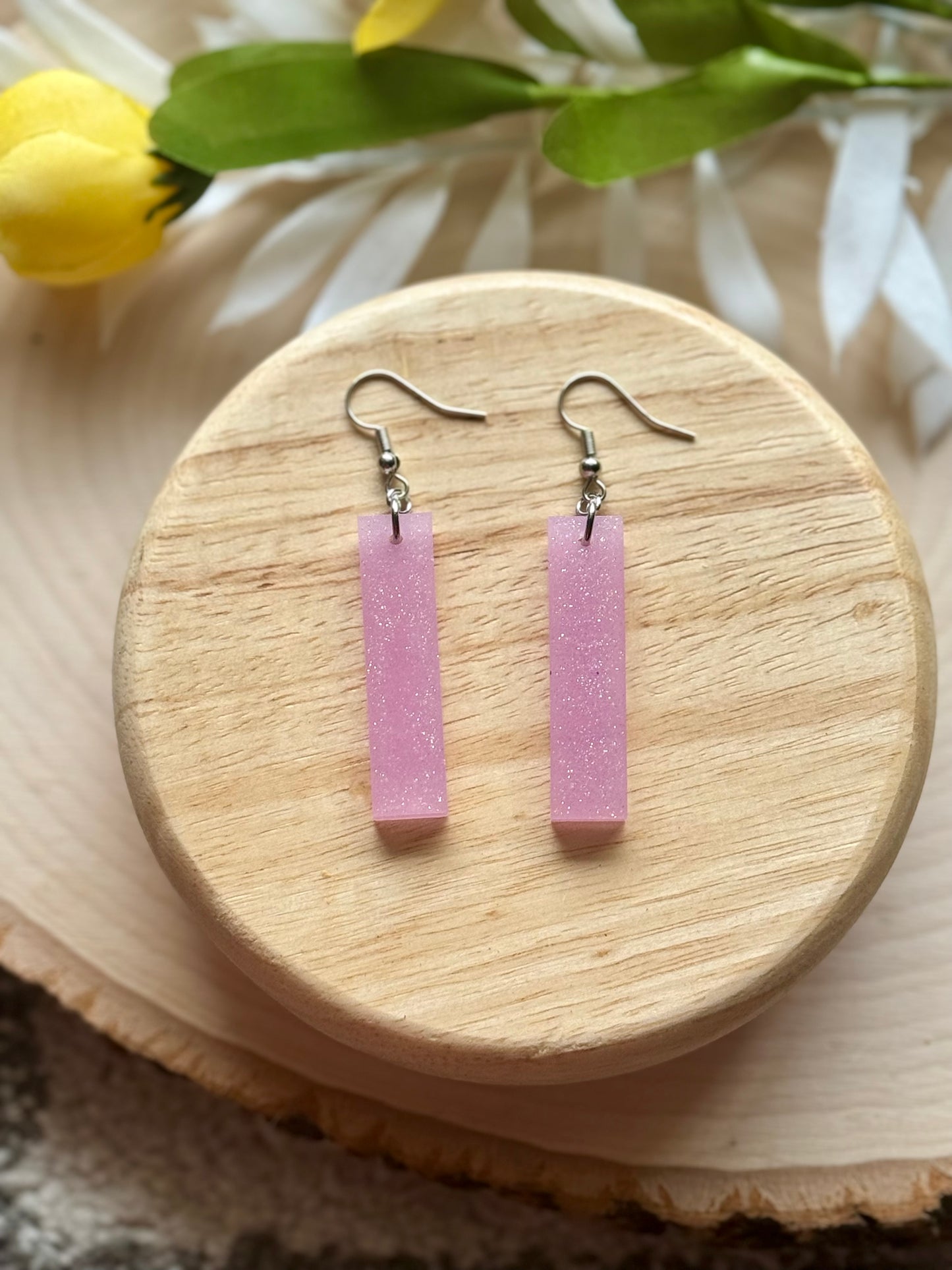 Pastel Bar Dangle Earrings