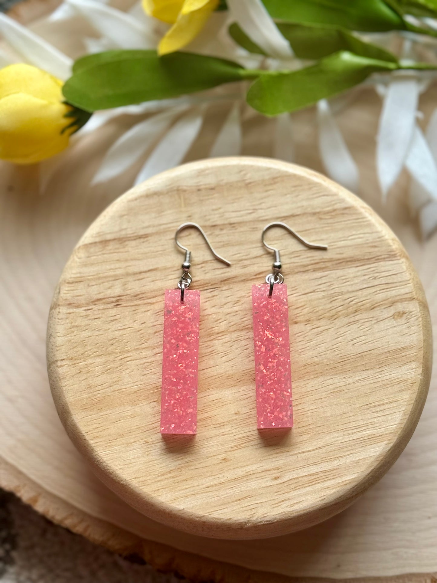 Pastel Bar Dangle Earrings